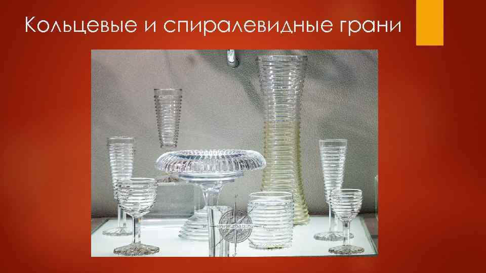 Кольцевые и спиралевидные грани 