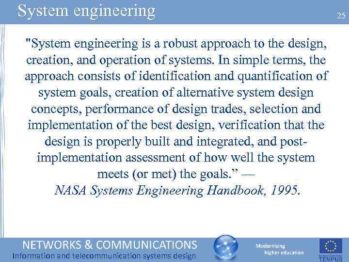 System engineering 
