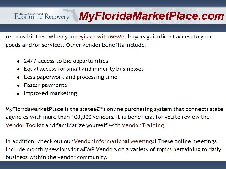 My. Florida. Market. Place. com 