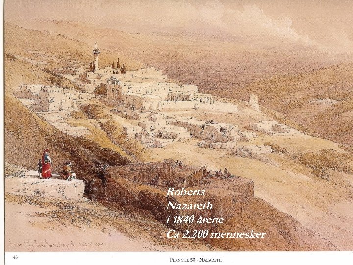 Roberts Nazareth i 1840 årene Ca 2. 200 mennesker 