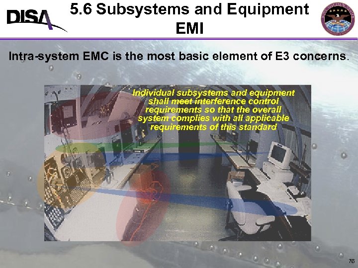 5. 6 Subsystems and Equipment MIL-STD-464 A Format EMI Intra-system EMC is the most