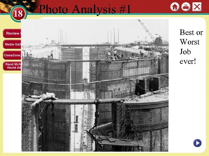 Photo Analysis #1 Best or Worst Job ever! 