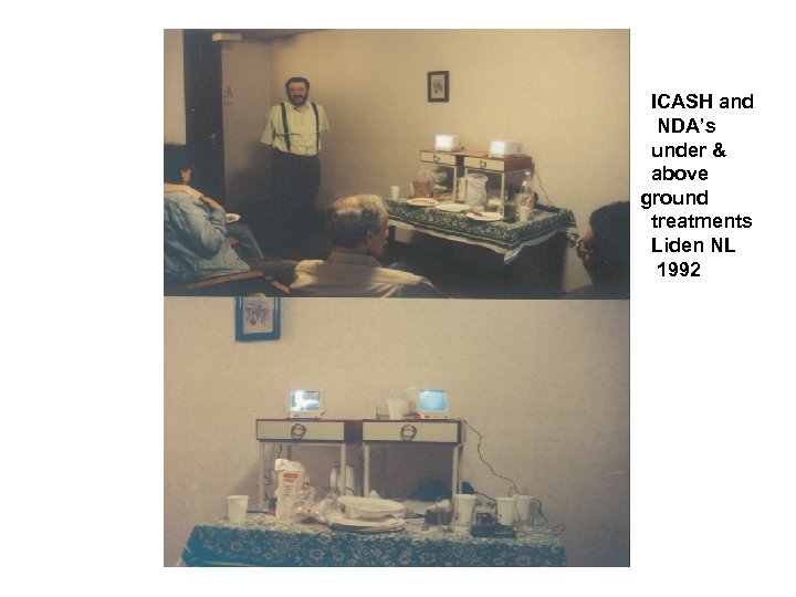 ICASH and NDA’s under & above ground treatments Liden NL 1992 