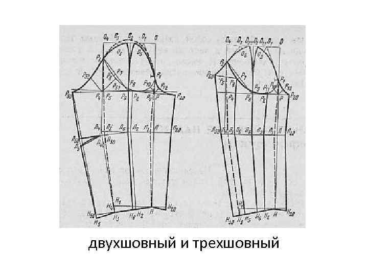 двухшовный и трехшовный 