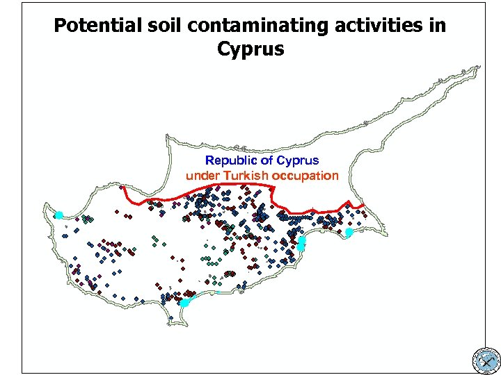 Potential soil contaminating activities in Cyprus Republic of Cyprus under Turkish occupation 