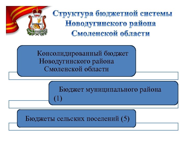  Консолидированный бюджет Новодугинского района Смоленской области Бюджет муниципального района (1) Бюджеты сельских поселений