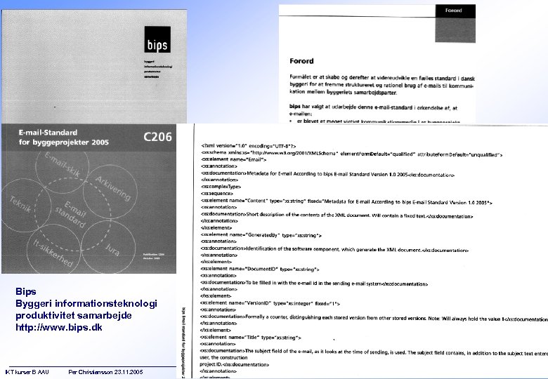Bips Byggeri informationsteknologi produktivitet samarbejde http: //www. bips. dk IKT kurser B AAU Per