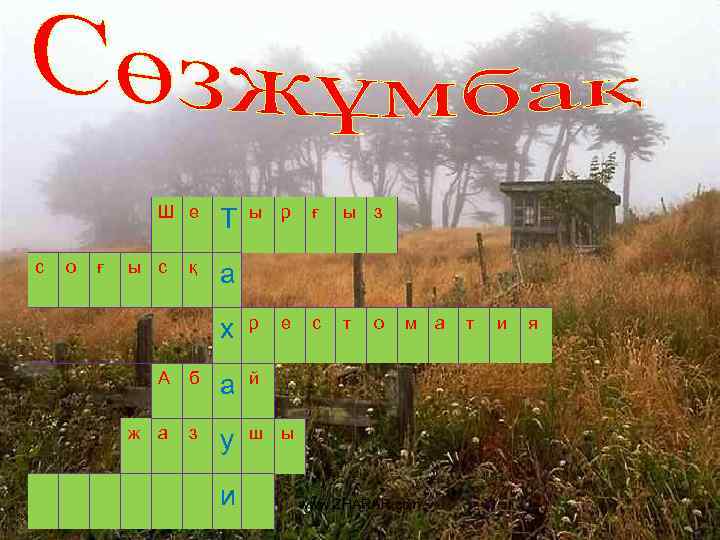 Ш е с о ғ қ р ғ ы з х ы с ы