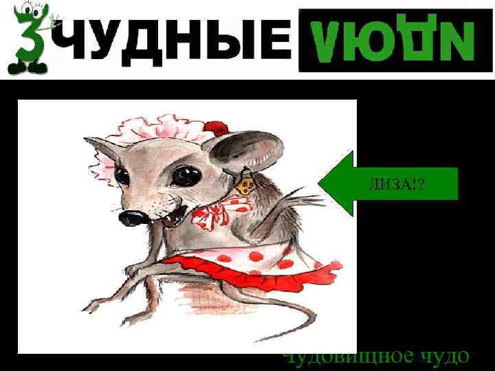 ЛИЗА!? Спасибо за внимание 22 Чудовищное чудо 22 