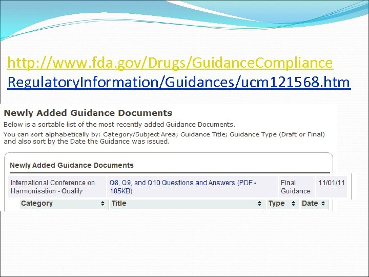 http: //www. fda. gov/Drugs/Guidance. Compliance Regulatory. Information/Guidances/ucm 121568. htm 