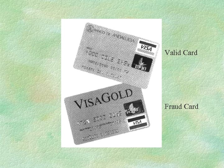Valid Card Fraud Card 