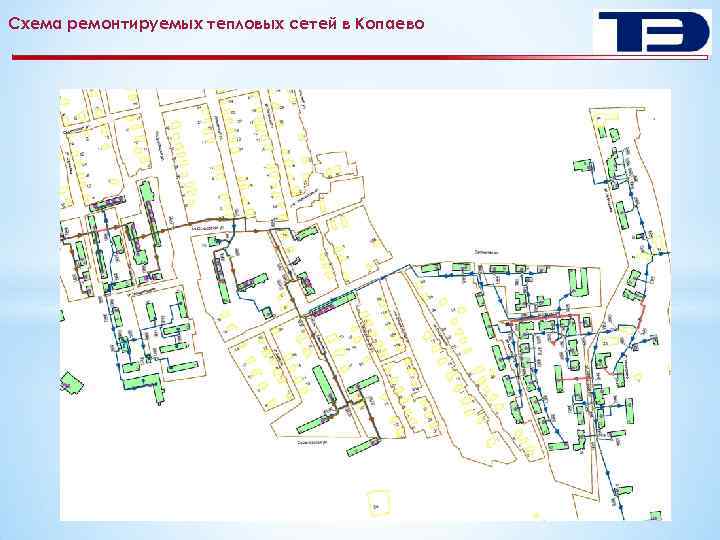 Тепловые сети схема