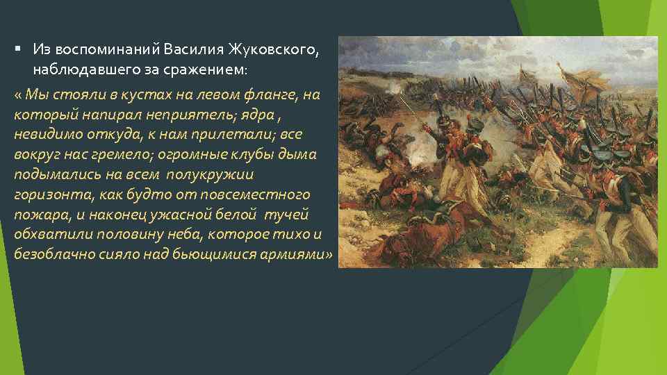 Единственное сражение проигранное ганнибалом это сражение. Жуковский на войне в 1812. Неприятель большими силами потянулся на левый наш фланг. Поговорка о мы проиграли сражение битва за нами.