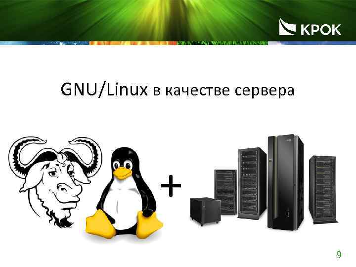 GNU/Linux в качестве сервера + 9 