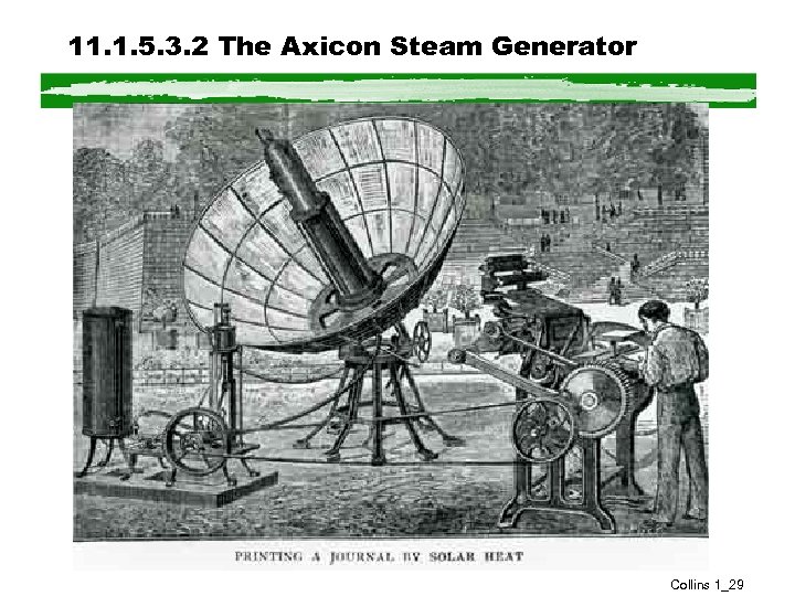 11. 1. 5. 3. 2 The Axicon Steam Generator Collins 1_29 