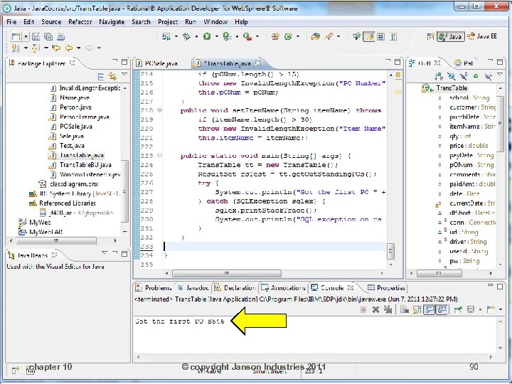 chapter 10 © copyright Janson Industries 2011 90 