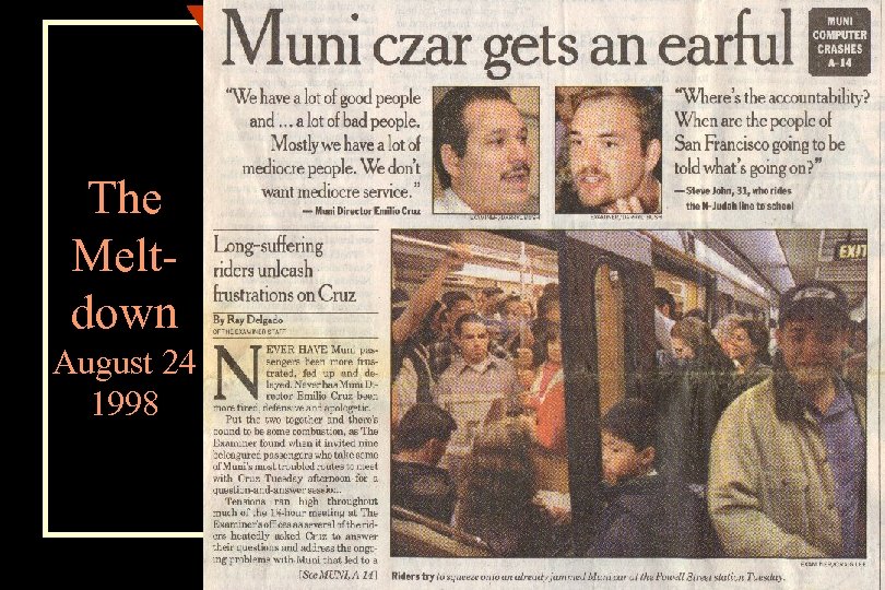 The Meltdown August 24 1998 