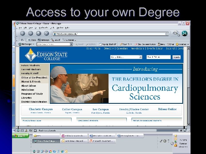 Access to your own Degree Audit 