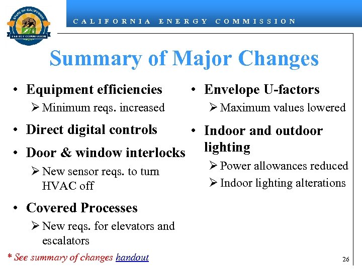 C A L I F O R N I A E N E R