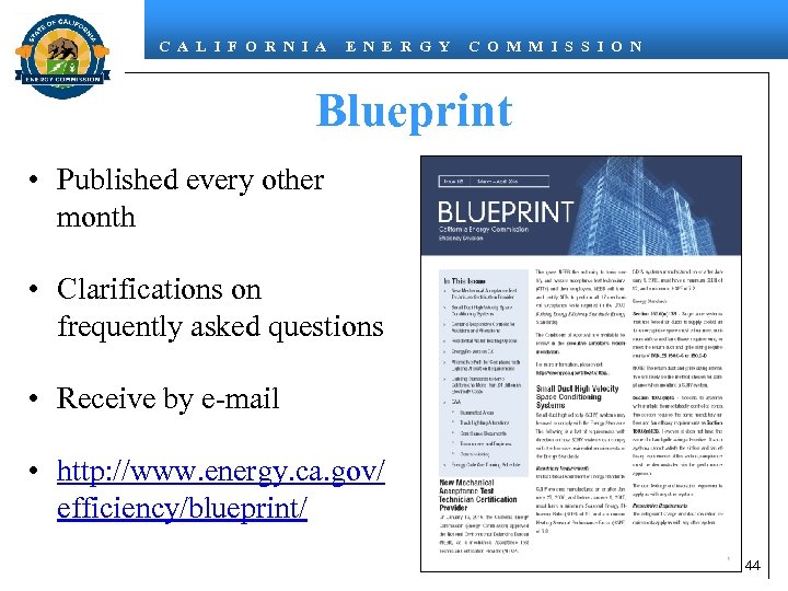 C A L I F O R N I A E N E R