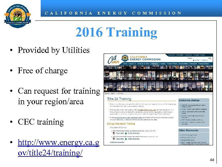 C A L I F O R N I A E N E R