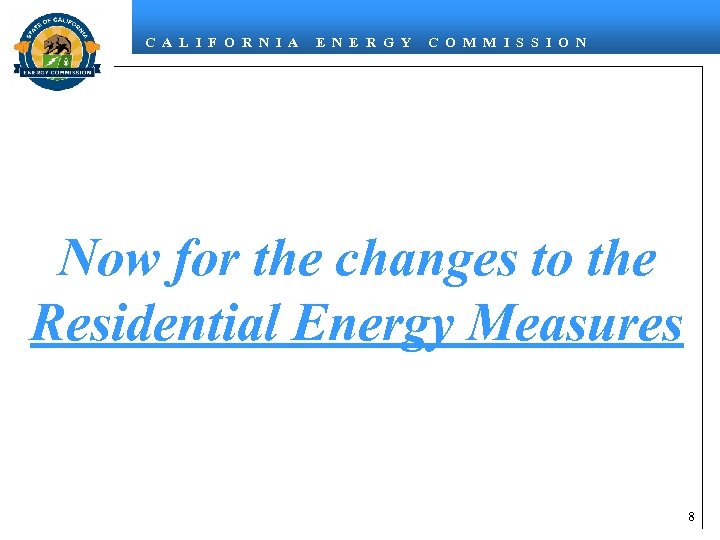 C A L I F O R N I A E N E R