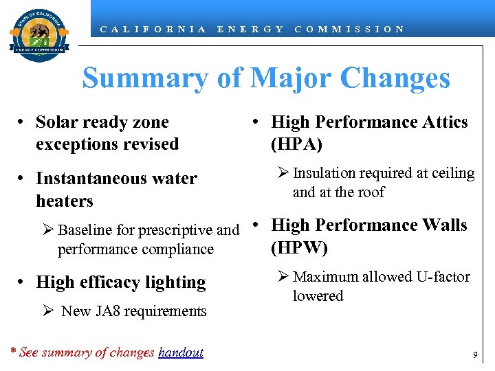 C A L I F O R N I A E N E R