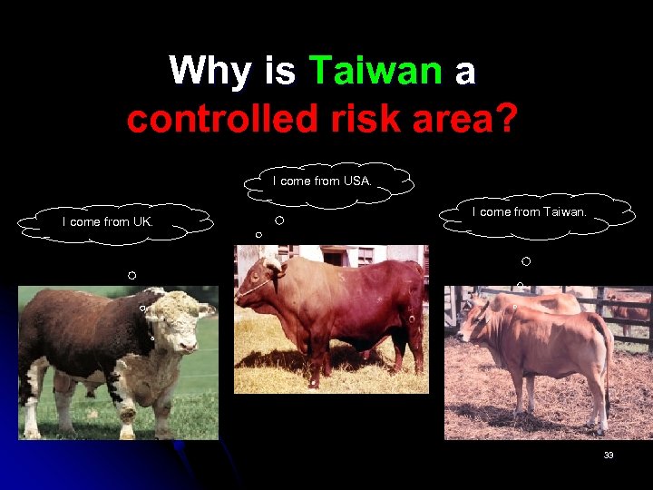Why is Taiwan a controlled risk area? I come from USA. I come from