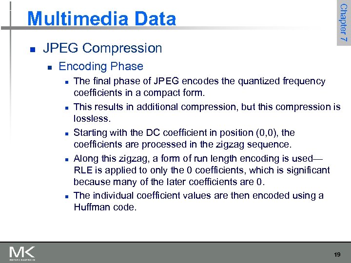 n JPEG Compression n Chapter 7 Multimedia Data Encoding Phase n n n The