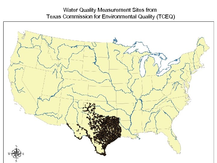 Water Quality Measurement Sites from Texas Commission for Environmental Quality (TCEQ) 