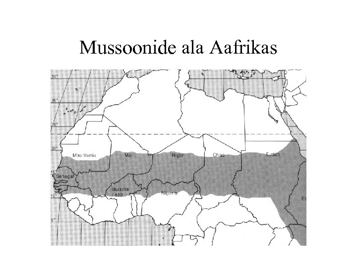 Mussoonide ala Aafrikas 