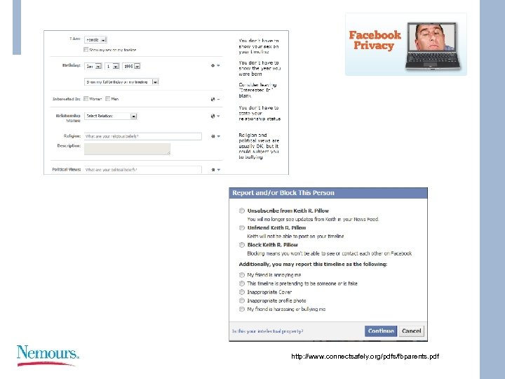 http: //www. connectsafely. org/pdfs/fbparents. pdf 