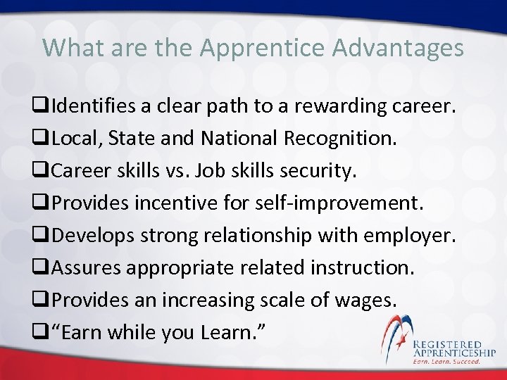 Click the Apprentice Advantages What areto edit Master title style q. Identifies a clear