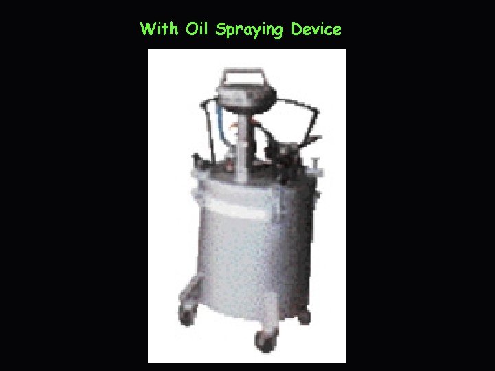 With Oil Spraying Device 