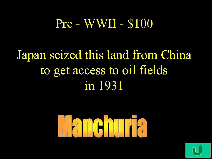 Pre - WWII - $100 Japan seized this land from China to get access