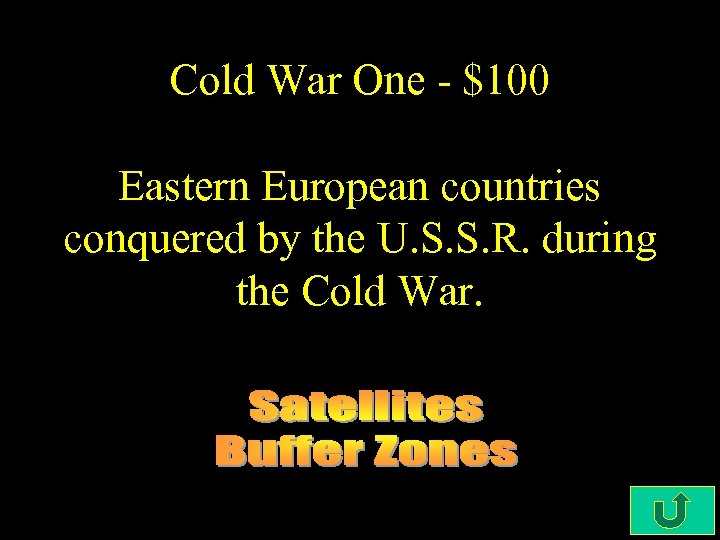 Cold War One - $100 Eastern European countries conquered by the U. S. S.