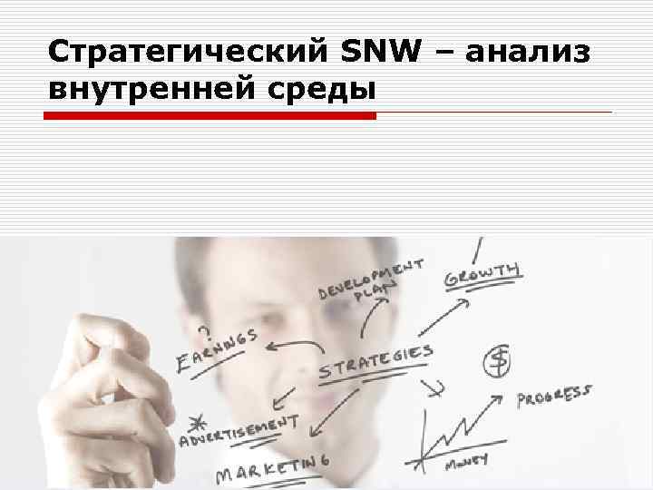 Стратегический SNW – анализ внутренней среды 