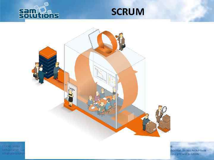 SCRUM 220040 Minsk Nekrasova str, 114 info@sam-solutions. net Sa. M QA 2009 Confidential. Do