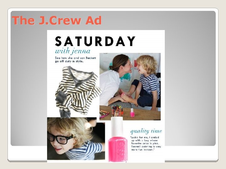 The J. Crew Ad 