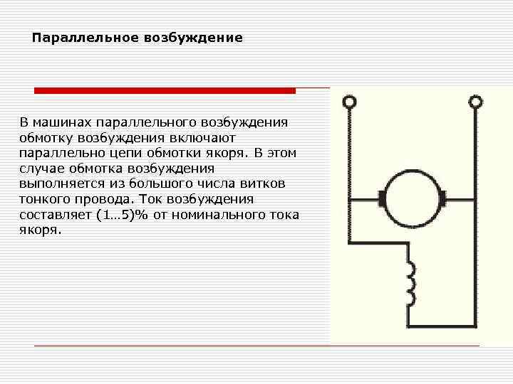 Обмотка возбуждения