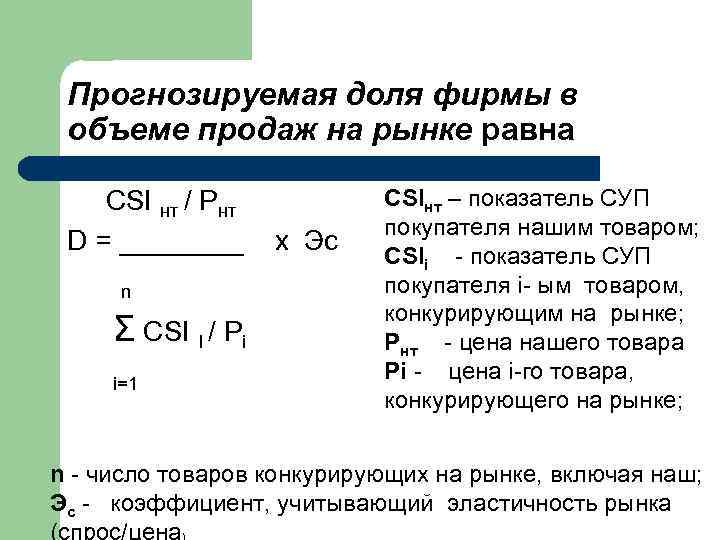 Объем фирмы