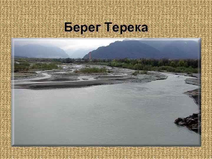 Берег Терека 