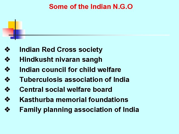 Some of the Indian N. G. O v Indian Red Cross society v Hindkusht