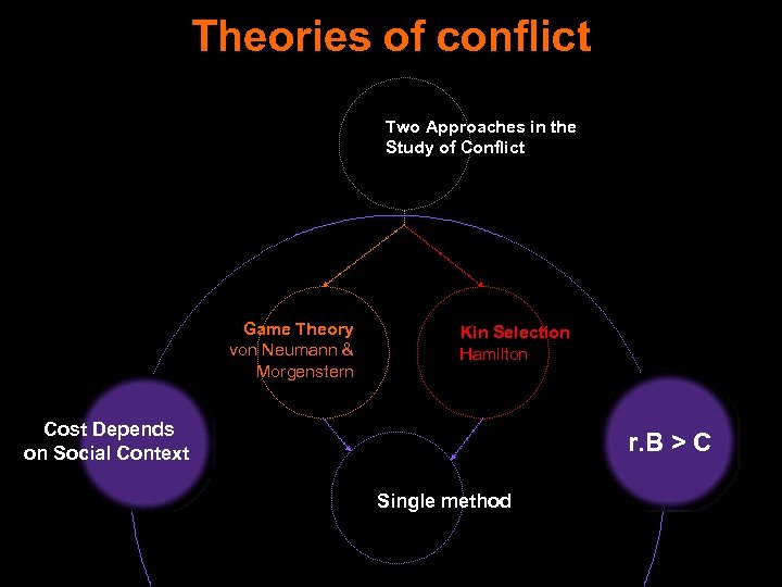 Theories of conflict Two Approaches in the Study of Conflict Game Theory von Neumann
