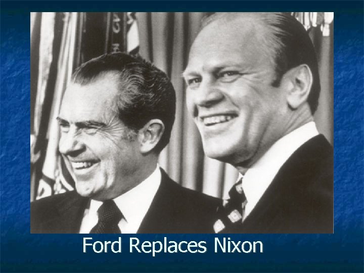 Ford Replaces Nixon 