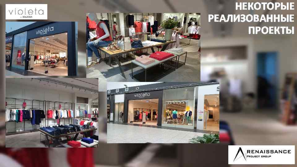 НЕКОТОРЫЕ РЕАЛИЗОВАННЫЕ ПРОЕКТЫ 