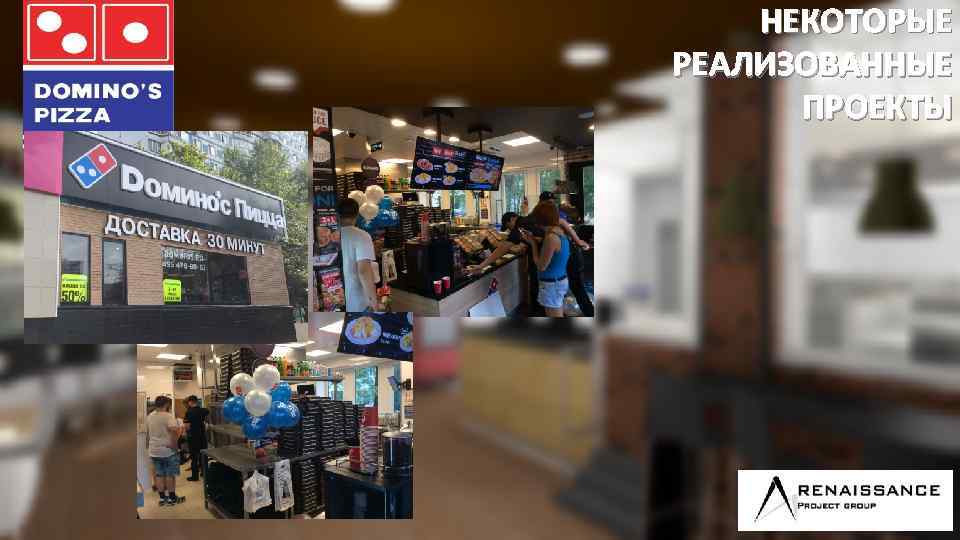 НЕКОТОРЫЕ РЕАЛИЗОВАННЫЕ ПРОЕКТЫ 
