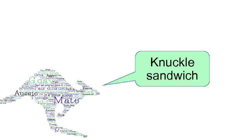  Knuckle sandwich 