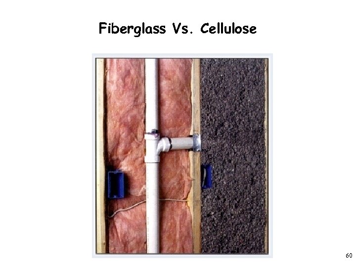 Fiberglass Vs. Cellulose 60 