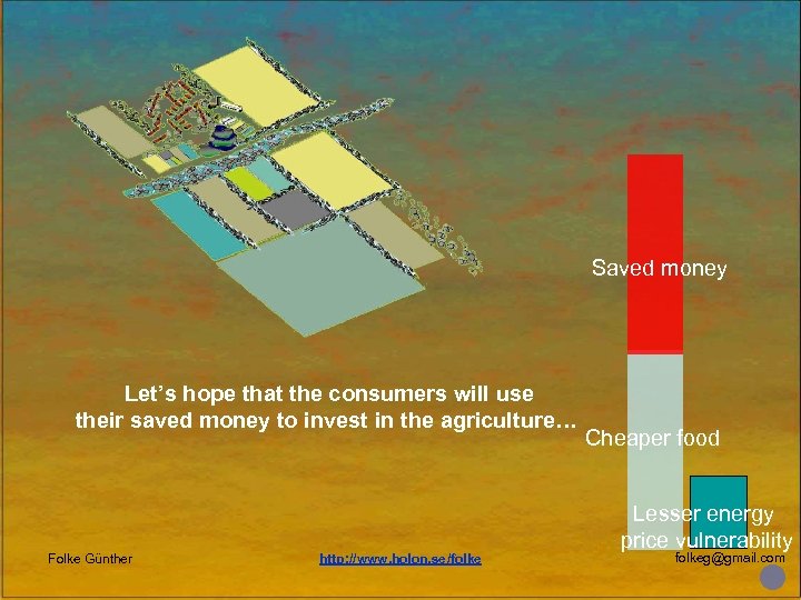 Saved money Let’s hope that the consumers will use their saved money to invest